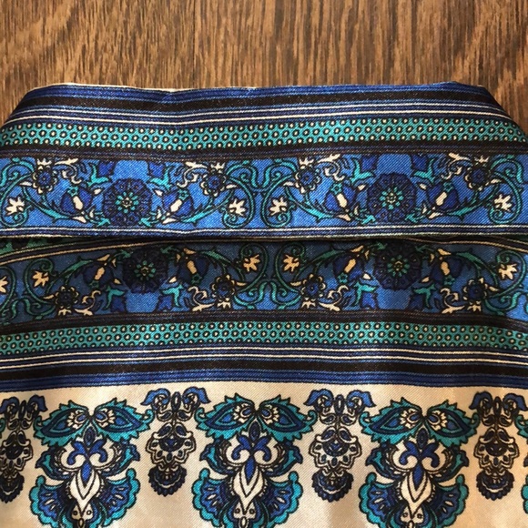 Zac & Rachel Satin Button Up Shirt. - Picture 14 of 16